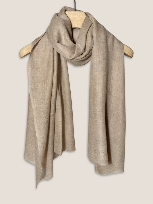 Pure Elements - Bright, 100% Naturbelassene Feinste Pashmina-Kaschmir Fasern