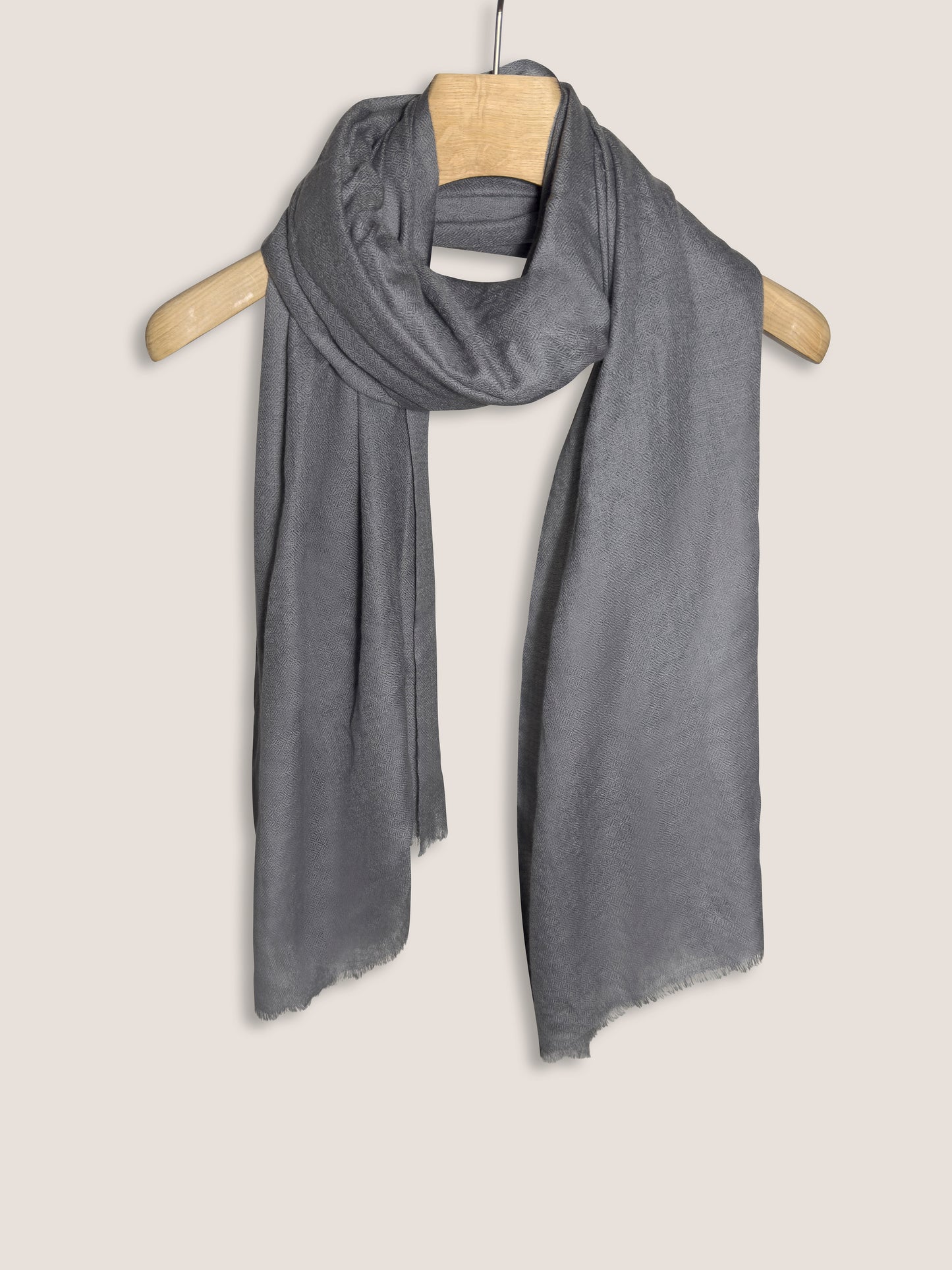 Essence of Color - Gray, 100% Feinstes Pashmina-Kaschmir