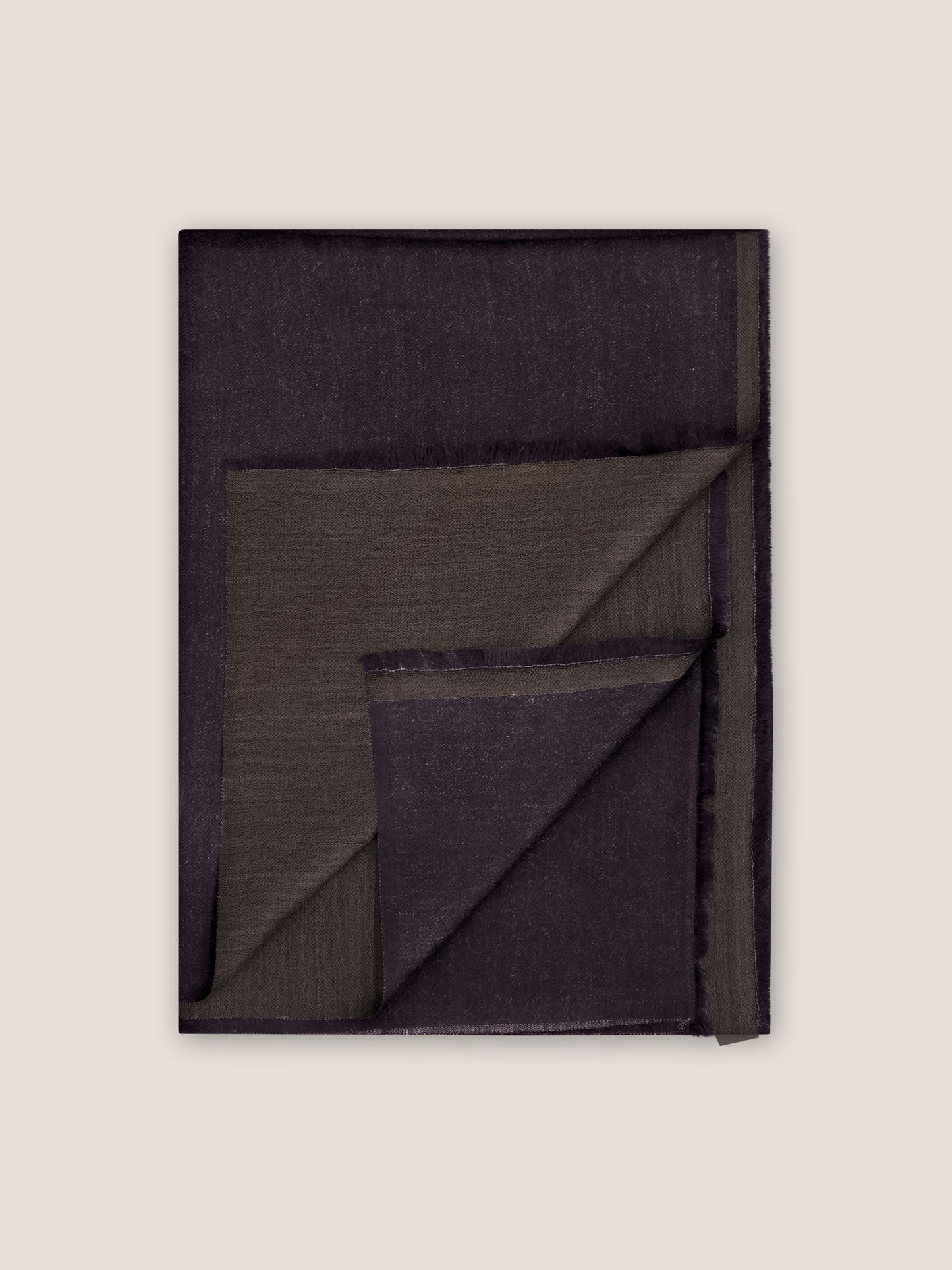 Double Essence - Dark Mocha, 100% Kaschmir Schal