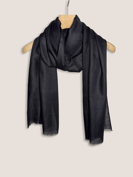 Essence of Color - Black, 100% Feinstes Pashmina-Kaschmir