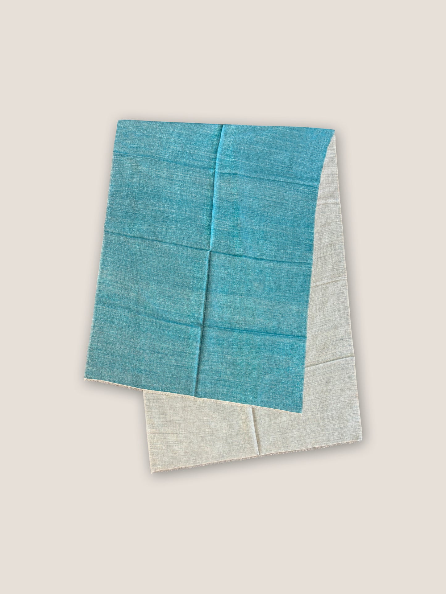 Double Essence - Turquoise-Aqua, 100% Kaschmir Schal