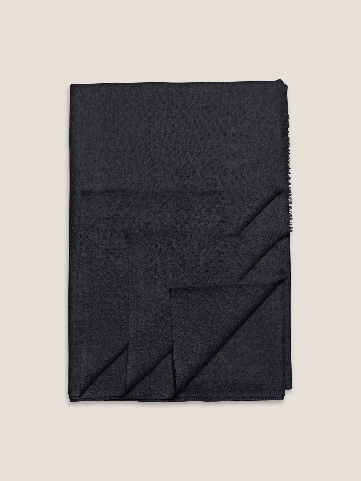 Essence of Color - Black, 100% Feinstes Pashmina-Kaschmir